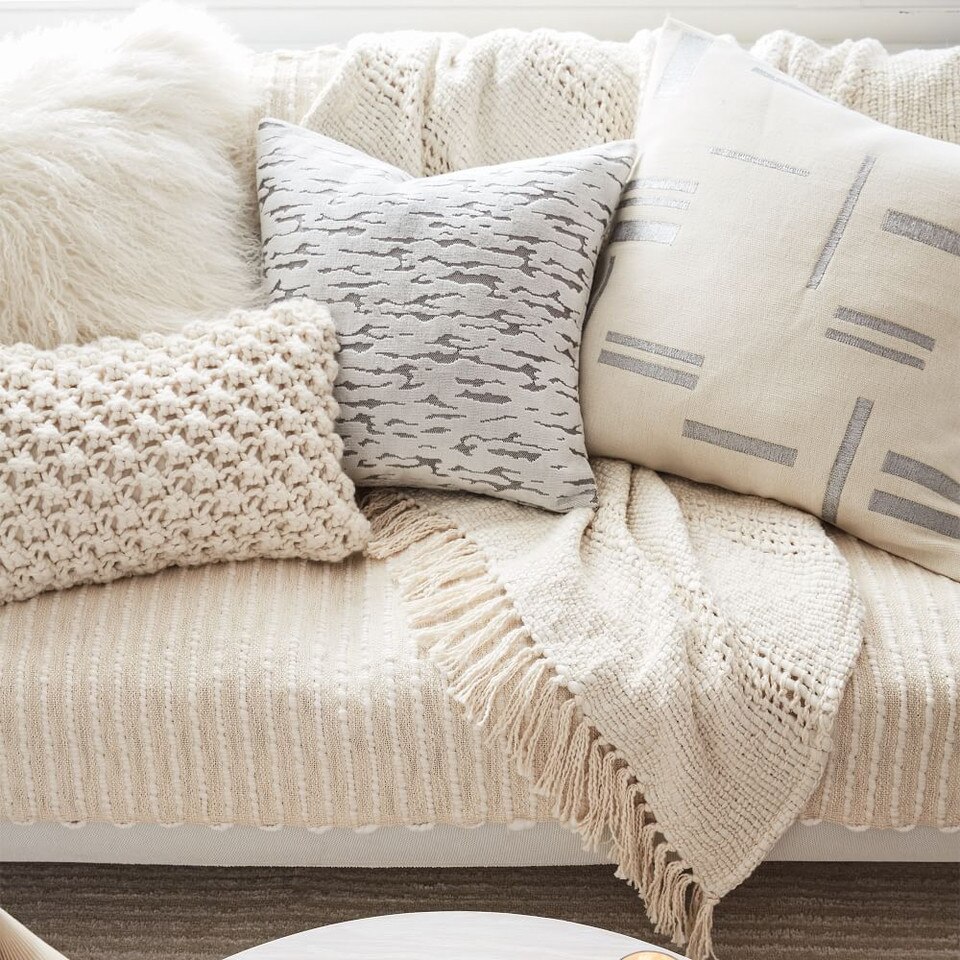 Bobble Knit Pillow Covers West Elm Australia